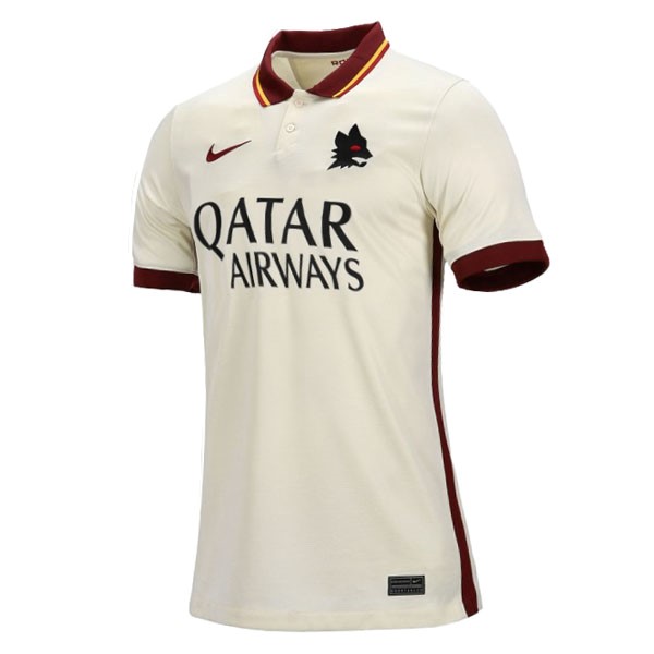 Camiseta As Roma Segunda equipo Mujer 2020-2021 Blanco